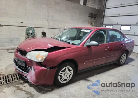 2007 Chevrolet Malibu Ls z USA, uszkodzony, nr VIN 1G1ZS58F17F277229